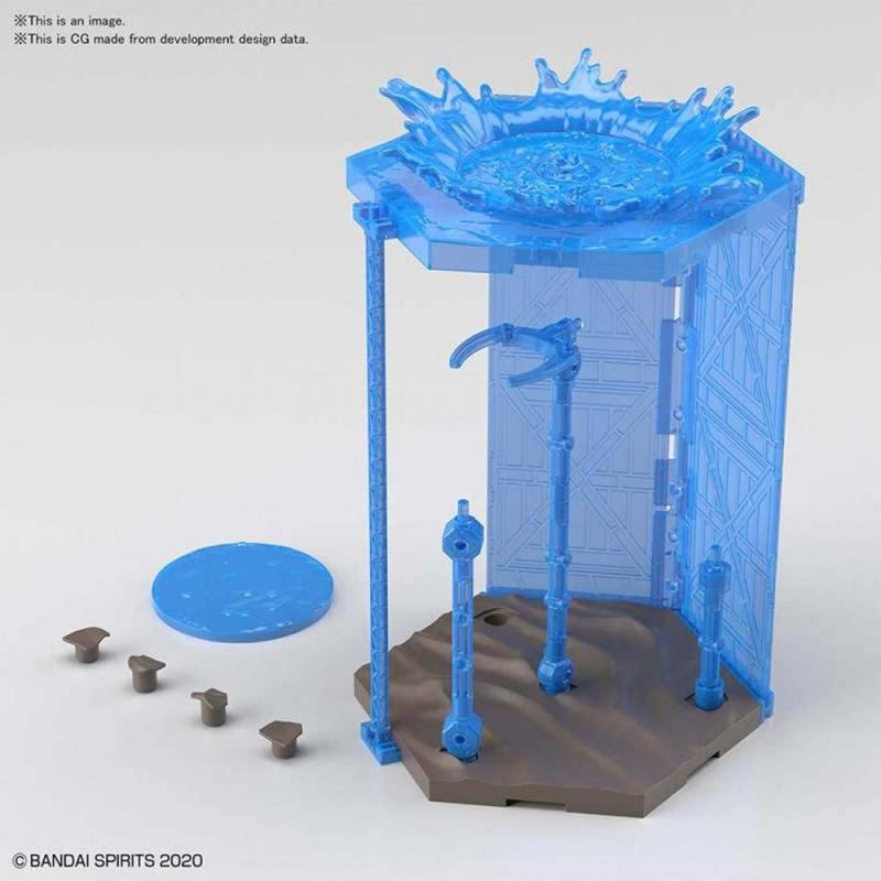 Escenario exposicion bandai hobby customize scene base water field ver