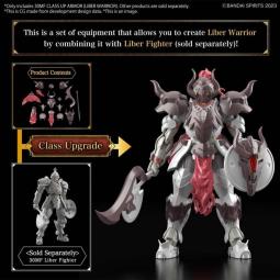 Maqueta bandai hobby 30mf class up armor liber warrior