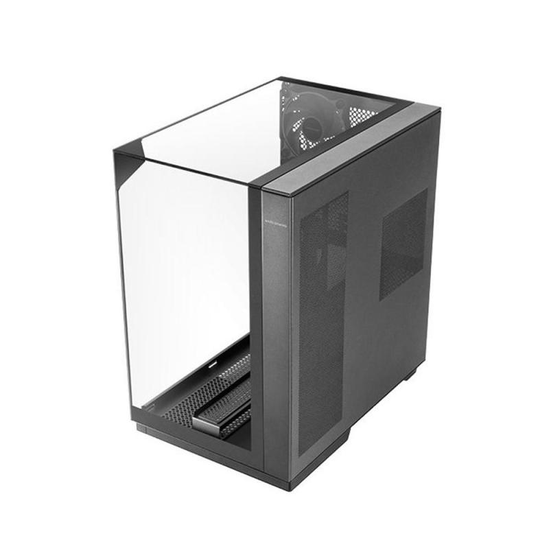 Caja ordenador mars gaming mc3gf atx argb cristal templado negra