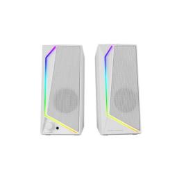 Altavoces mars gaming 2.0 ms72w white