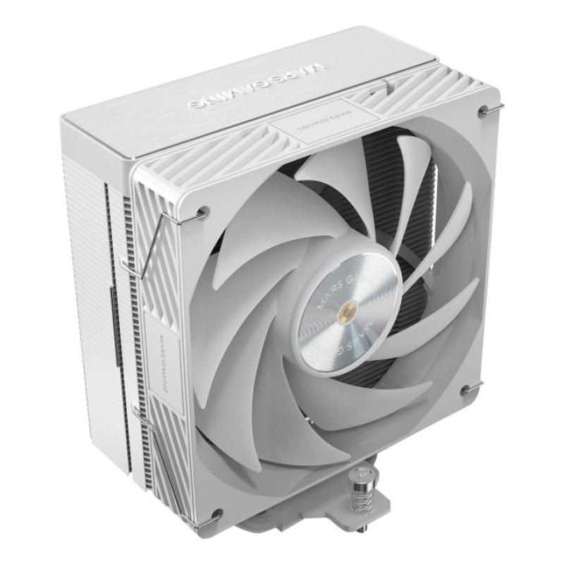 Ventilador disipador cpu mars gaming mcpux5w 120mm blanco