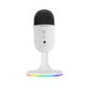 Microfono compacto mars gaming mmiccx usb blanco