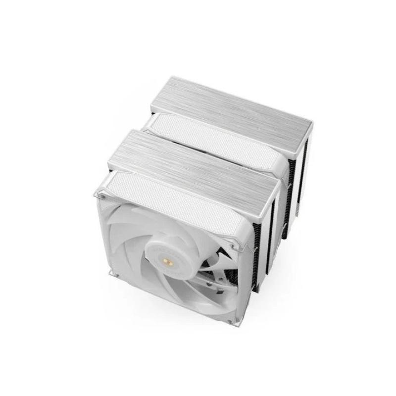 Ventilador disipador cpu mars gaming mcpuxu6w 2x 120mm blanco