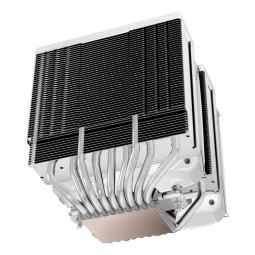 Ventilador disipador cpu mars gaming mcpuxu9w 2x 120mm blanco