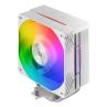 Ventilador disipador cpu mars gaming mcpux4argb argb 120mm blanco