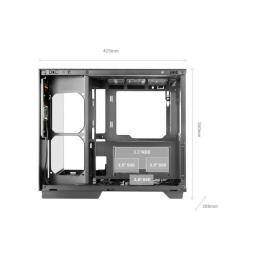Caja ordenador mars gaming mcmirage atx cristal templado negro