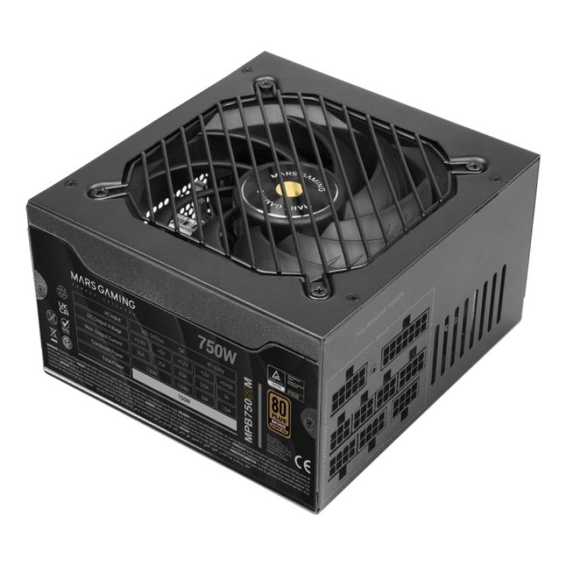 Fuente alimentacion mars gaming mpb750sim atx 750w negra
