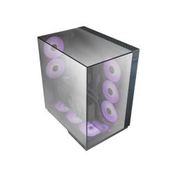 Caja ordenador mars gaming mc3gfpro atx argb cristal templado negra