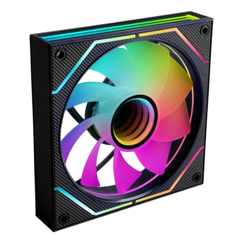 Ventilador mars gaming mf3dprox2r argb 2x 120mm negro