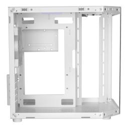 Caja ordenador mars gaming mc3tlite matx cristal templado blanco