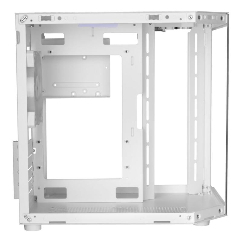 Caja ordenador mars gaming mc3tlite matx cristal templado blanco