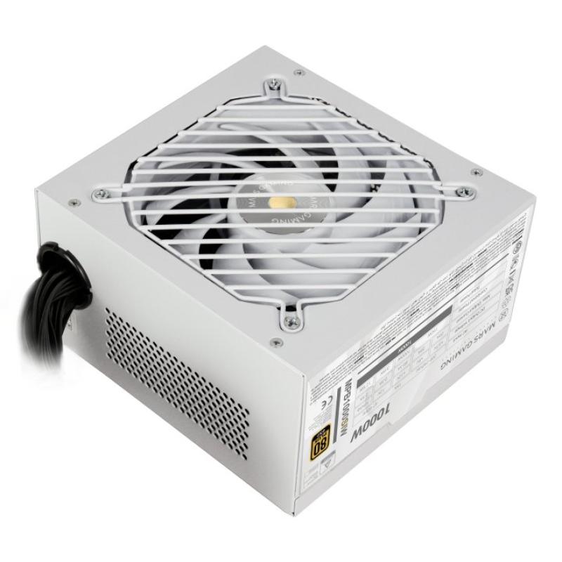 Fuente alimentacion mars gaming mpb1000siw atx 1000w blanca