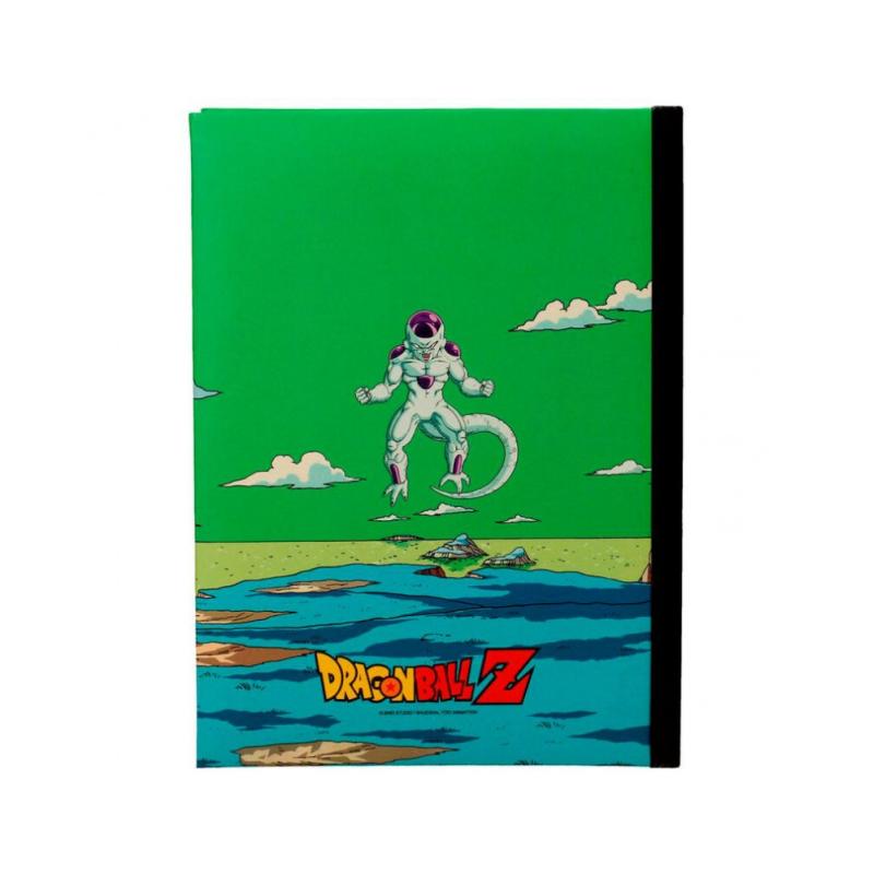 Libreta sd toys dragon ball z batalla final namek con luz