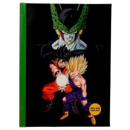 Libreta sd toys dragon ball z batalla final cell con luz