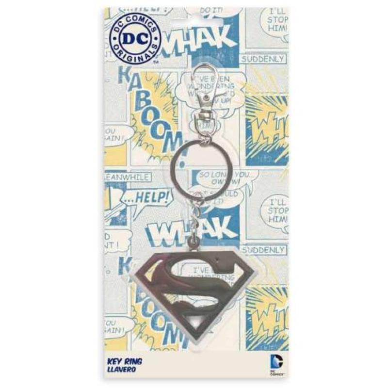 Llavero mosqueton sd toys dc comics superman logo