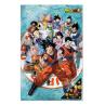 Poster 3d 58x38cm universe survival dragon ball super