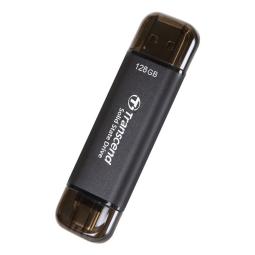 Memoria usb tipo c - usb tipo a ssd transcend 128gb