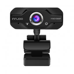 Webcam innjoo cam01 negra full hd - 30fps -  usb 2.0 - Imagen 1