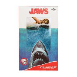 Poster tiburon delantal tiburon packaging carton