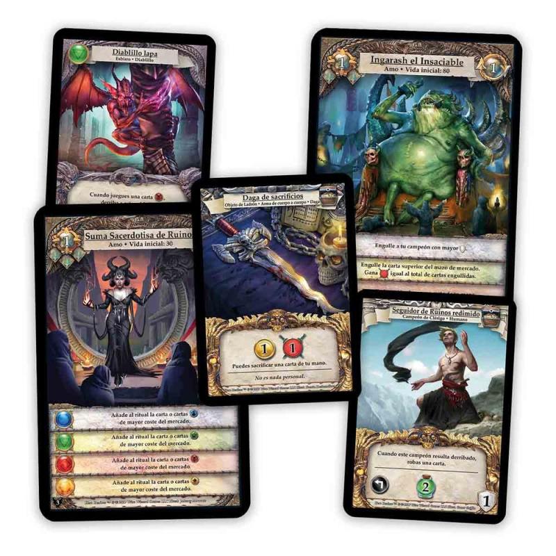 Juego de mesa hero realms: la perdición de thandar