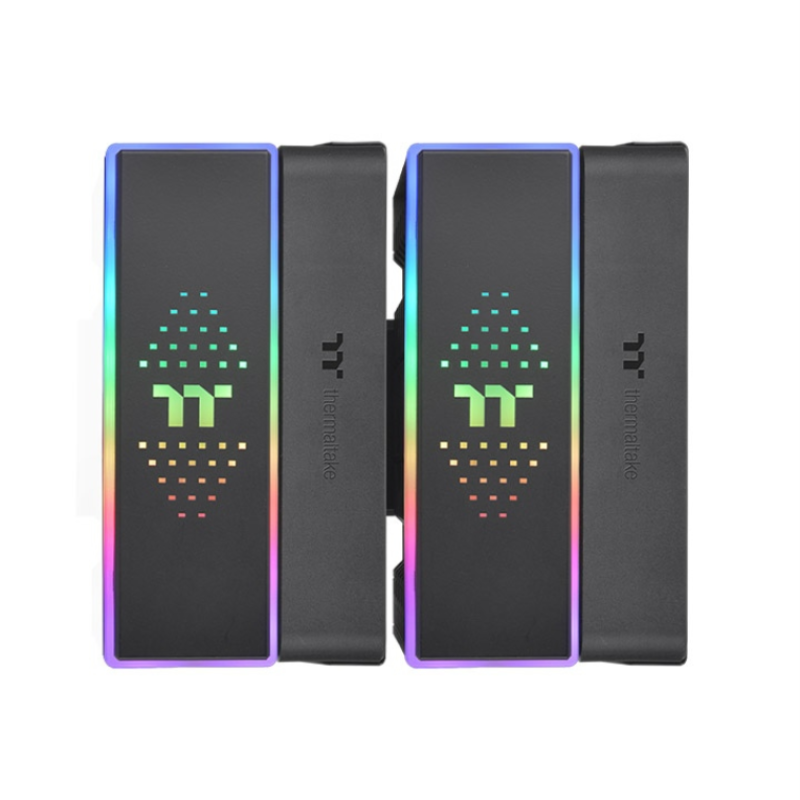 Ventilador cpu thermaltake astria 600 argb 2x 120mm negro