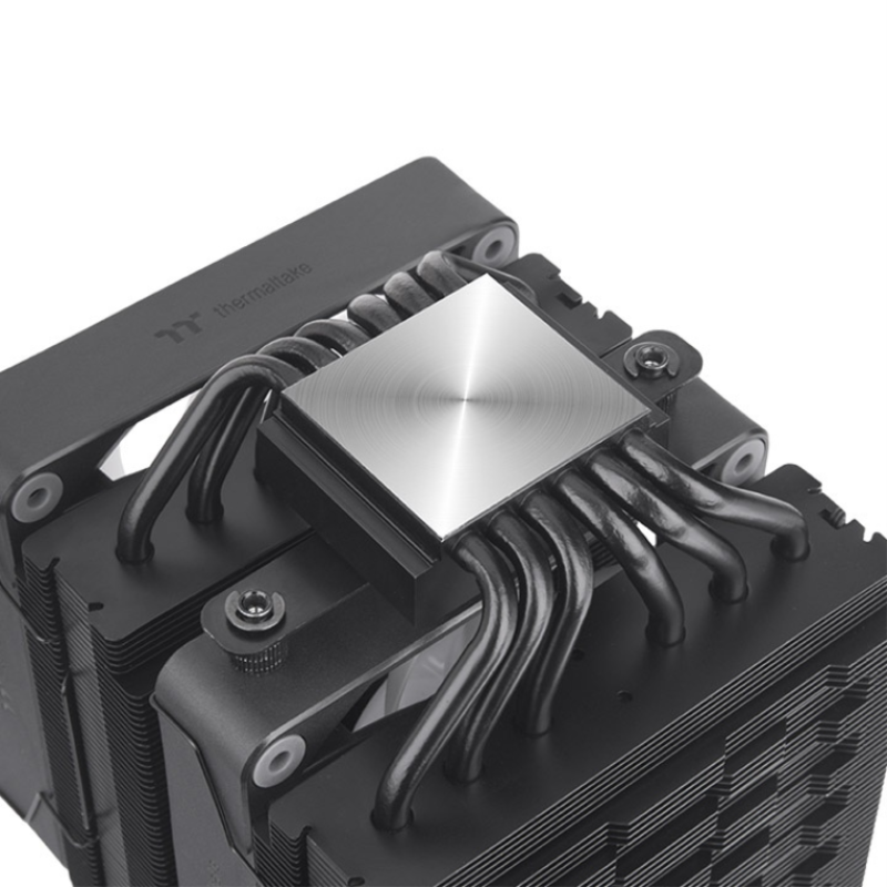 Ventilador cpu thermaltake astria 600 argb 2x 120mm negro