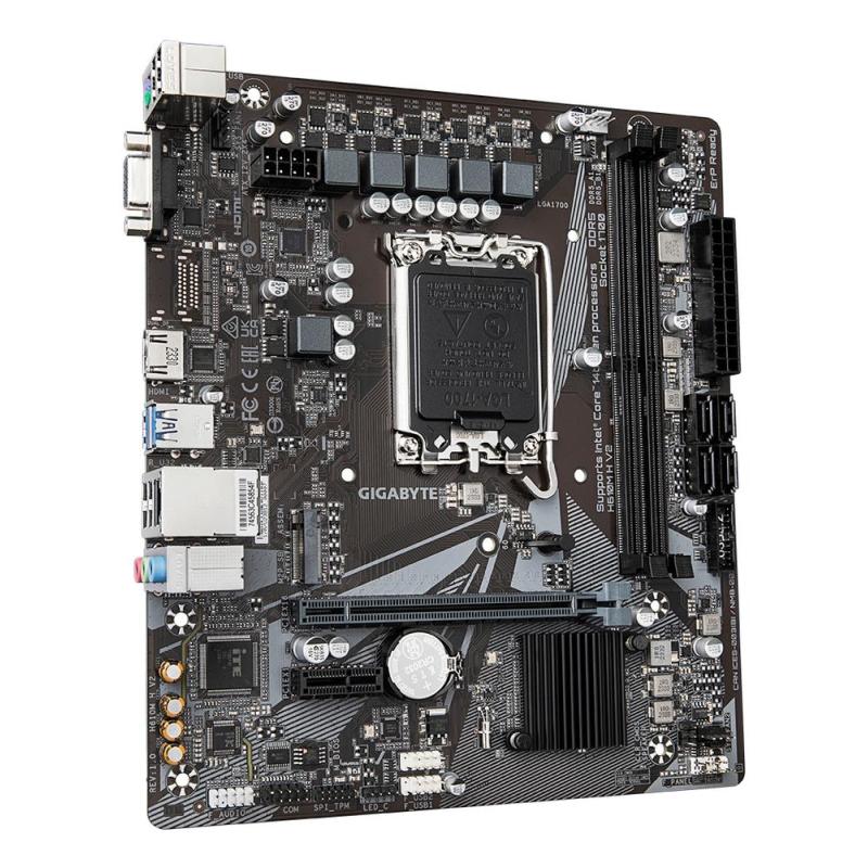 Placa base gigabyte h610m h v2 matx lga 1700 - 2x ddr5