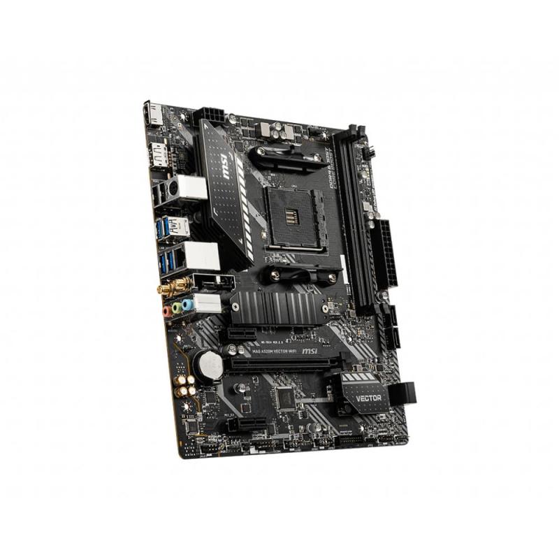 Placa base msi a520m vector wifi am4 matx 2xddr4