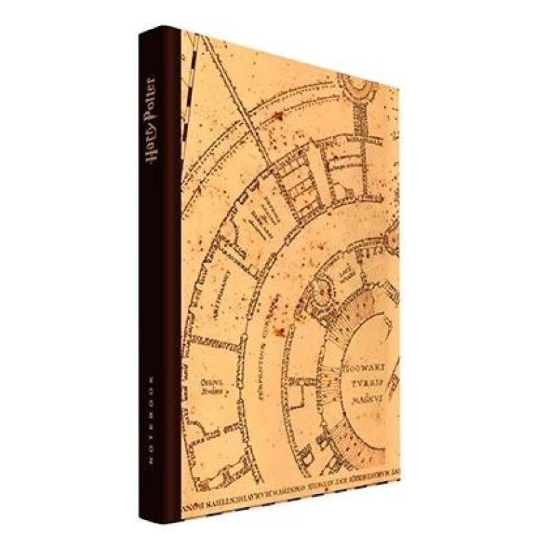 Libreta sd toys harry potter mapa merodeador con luz