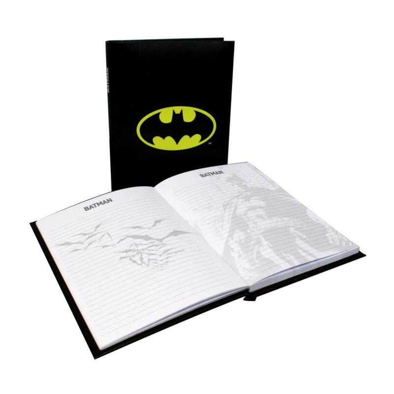Libreta sd toys batman simbolo con luz