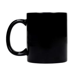 Taza sd toys harry potter logo ceramica negra