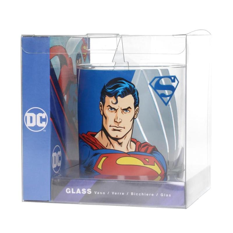Vaso de cristal sd toys universo dc superman