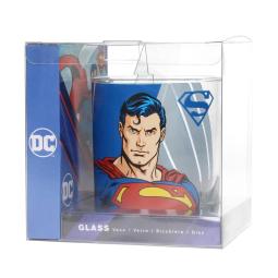 Vaso de cristal sd toys universo dc superman