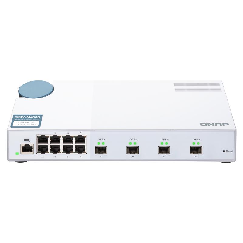Switch qnap qsw - m408s 12 puertos