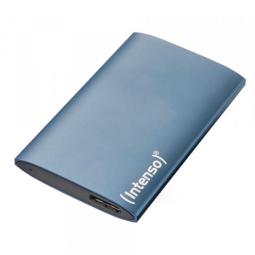 Disco duro externo solido ssd intenso premium edition blue 500gb usb 3.2