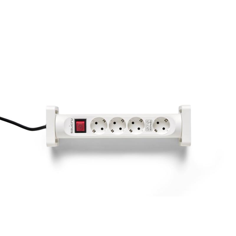Regleta salicru sps safe 4s 4 tomas schuko