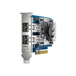 Tarjeta red qnap qxg - 25g2sf - cx6 2x sfp28 pci express 4.0