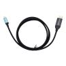 Cable displayport a usb tipo c i - tec 1.5m - macho - macho - negro