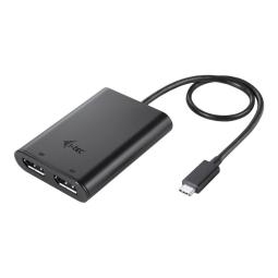 Adaptador usb tipo c a displayport i - tec macho - hembra - negro