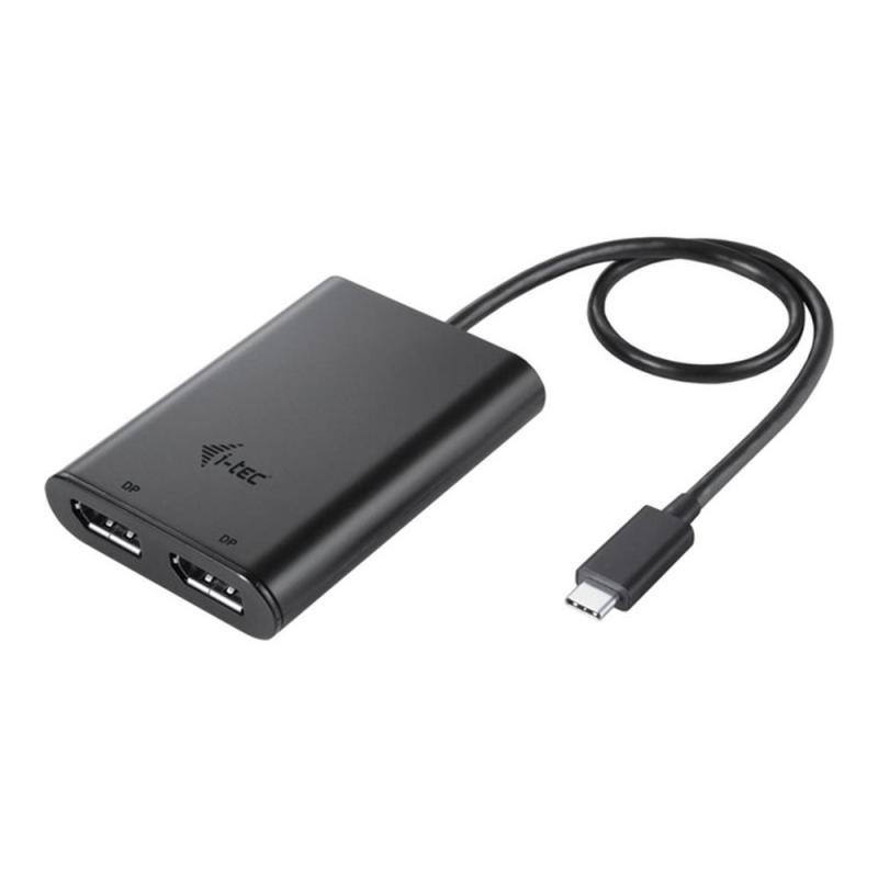 Adaptador usb tipo c a displayport i - tec macho - hembra - negro