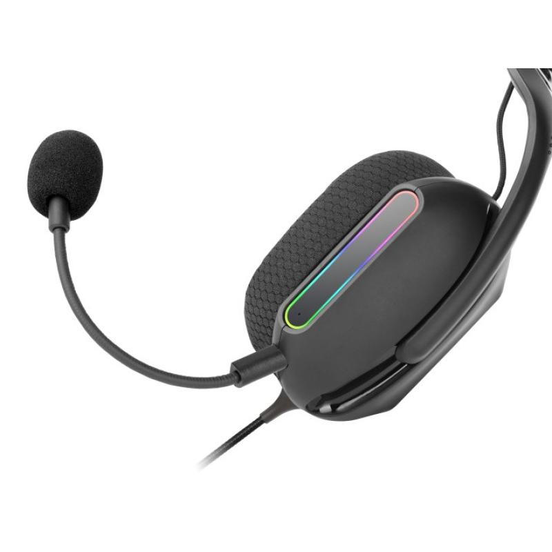 Auriculares mars gaming mhpro argb negro