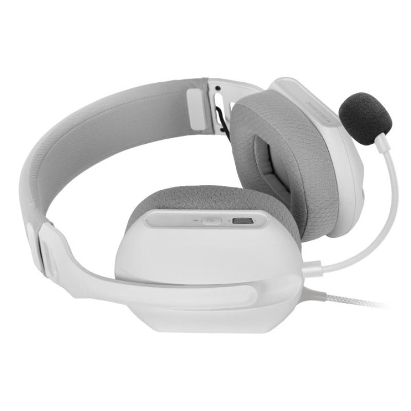 Auriculares mars gaming mhpro argb blanco