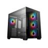 Caja ordenador gaming deepcool cg530 atx rgb cristaltemplado negra
