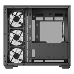 Caja ordenador gaming deepcool cg530 atx rgb cristaltemplado negra