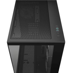 Caja ordenador gaming deepcool cg530 atx rgb cristaltemplado negra