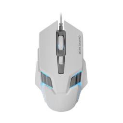 Raton mars gaming mm024w rgb flow blanco