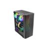 Caja ordenador mars gaming mcvolt atx argb cristal templado negro