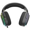 Auriculares gaming newskill aton v2 inalambrico rgb negro