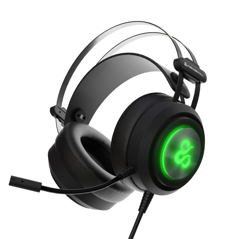 Auriculares gaming newskill drakain v2 rgb negro