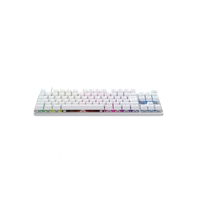 Teclado gaming newskill serike tkl v2 rgb blanco